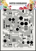 Picture of Dutch Doobadoo Mask Art Στένσιλ A5 - Various Dots