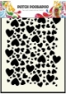 Picture of Dutch Doobadoo Mask Art Στένσιλ A5 - Hearts