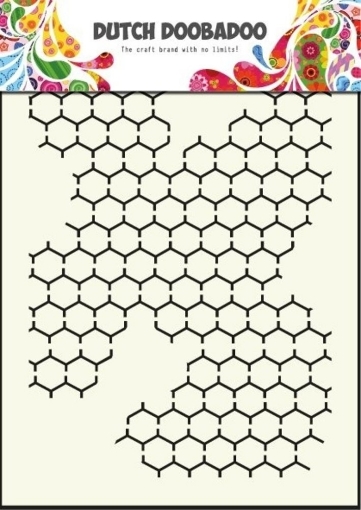 Picture of Dutch Doobadoo Mask Art Στένσιλ A5 - Chickenwire