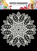 Picture of Dutch Doobadoo Mask Art Στένσιλ 6"x6" - Mandala Leaves