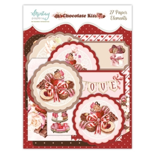 Picture of Mintay Papers Διακοσμητικά Elements - Chocolate Kiss, 27τεμ.