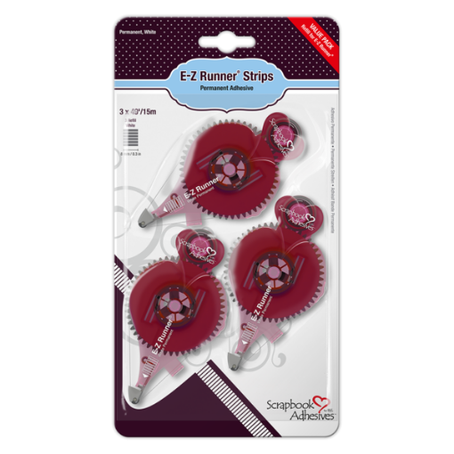 Picture of Scrapbook Adhesives E-Z Runner Strips Refill – Value Pack Ανταλλακτικών Ταινίας Διπλής Όψης Permanent, 3 τεμ.