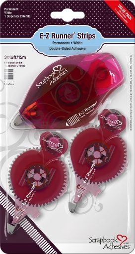 Picture of Scrapbook Adhesives E-Z Runner Strips Value Pack - Ταινία Διπλής Όψης και Ανταλλακτικά, 3τεμ