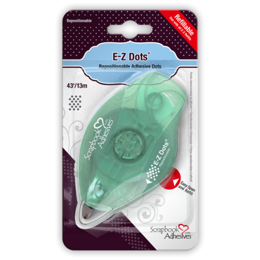 Picture of Scrapbook Adhesives E-Z Dots Dispenser Επανατοποθετούμενη Επαναγεμιζόμενη Ταινία Διπλής Όψης, 13m