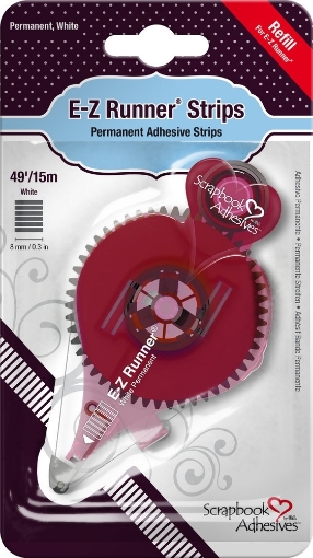 Picture of Scrapbook Adhesives E-Z Runner Permanent Strips Refill | Ανταλλακτική Ταινία Διπλής Όψης 15m