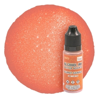 Picture of Couture Creations Glitter Accents Μελάνι Οινοπνεύματος 12ml - Burnt Sienna