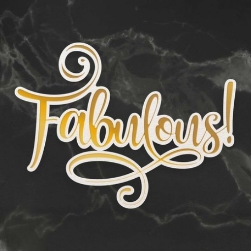 Picture of Couture Creations Cut, Foil and Emboss Die - Μήτρα για Κοπή, Foiling  και Embossing - Fabulous