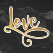 Picture of Couture Creations Cut, Foil and Emboss Die - Μήτρα για Κοπή, Foiling  και Embossing - Love