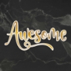 Picture of Couture Creations Cut, Foil and Emboss Die - Μήτρα για Κοπή, Foiling  και Embossing - Awesome