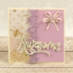 Picture of Couture Creations Cut, Foil and Emboss Die - Μήτρα για Κοπή, Foiling  και Embossing - Awesome