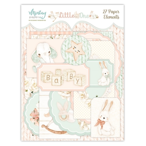Picture of Mintay Papers Decorative Elements Little One – Διακοσμητικά Στοιχεία Scrapbooking, 27τεμ.
