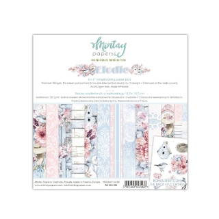 Picture of Mintay Papers Μπλοκ Scrapbooking Διπλής Όψης 6''x6'' - Elodie