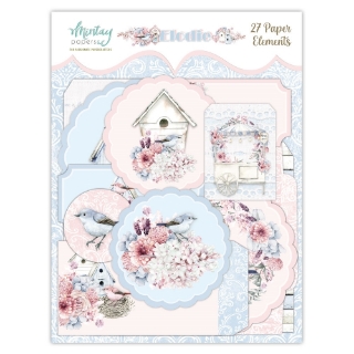 Picture of Mintay Papers Decorative Elements Elodie – Διακοσμητικά Στοιχεία Scrapbooking, 27τεμ.