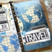 Picture of Elizabeth Craft Designs Μεταλλικές Μήτρες Κοπής - Planner Essentials 28, Globe, 7τεμ.