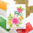 Picture of Pinkfresh Studio Hot Foil Plate - Μήτρα Χρυσοτυπίας - Dreamy Florals