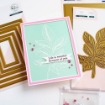 Picture of Pinkfresh Studio Hot Foil Plate - Μήτρα Χρυσοτυπίας - Detailed Leaf
