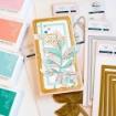 Picture of Pinkfresh Studio Hot Foil Plate - Μήτρα Χρυσοτυπίας - Detailed Leaf