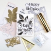 Picture of Pinkfresh Studio Hot Foil Plate - Μήτρα Χρυσοτυπίας - Detailed Leaf