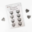 Picture of 49 And Market Curators Essential Metal Index Clips - Aged Silver, 8pcs
