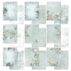 Picture of 49 And Market Μίνι Συλλογή Χαρτιών Scrapbooking 6" x 8" - Color Swatch: Eucalyptus