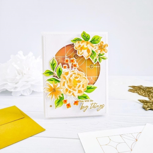 Picture of Pinkfresh Studio Μήτρες Κοπής - Dreamy Florals, 2τεμ.