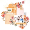 Picture of PinkFresh Studio Cardstock Διακοσμητικά Εφέμερα - Chrysanthemum, 45τεμ. 
