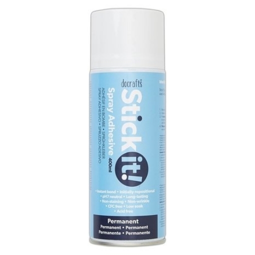 Picture of DoCrafts Stick It! Σπρέι Μόνιμης Κόλλας, 400ml