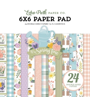 Picture of Echo Park Paper Pad | Συλλογή Χαρτιών 6" x 6" – It's Spring Time