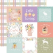 Picture of Echo Park Μπλοκ Scrapbooking Διπλής Όψης 6"X6" - It's Easter Time