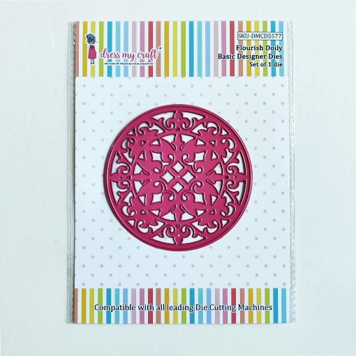 Picture of Dress My Craft Basic Designer Die - Flourish Doily 