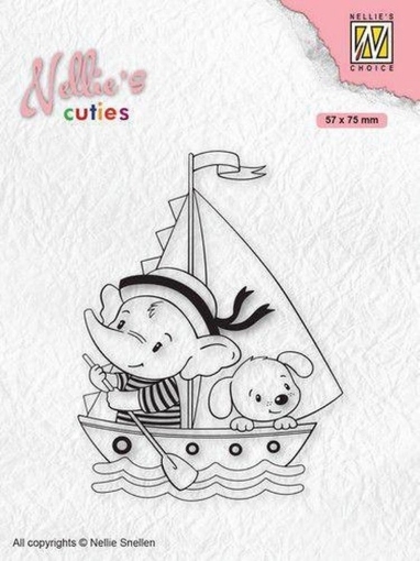 Picture of Nellie Snellen Nellie’s Cuties Young Sailors | Διάφανη Σφραγίδα με Ναυτάκια