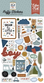 Picture of Echo Park Puffy Stickers | Puffy Αυτοκόλλητα - Dream Big Little Boy