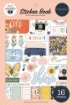 Picture of Carta Bella Sticker Book | Μπλοκ με Cardstock Αυτοκόλλητα - Here, There and Everywhere