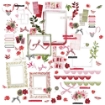 Picture of 49 & Market Laser Cut Διακοσμητικά Στοιχεία - ARToptions, Rouge, 97τεμ.