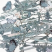 Picture of 49 & Market  Διακοσμητικά Laser Cut Elements - Color Swatch: Eucalyptus, 107τεμ.