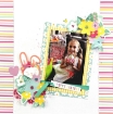 Picture of Violet Studio Paper Pad | Συλλογή Χαρτιών 8" x 8" - Hoppy Easter