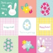 Picture of Violet Studio Paper Pad | Συλλογή Χαρτιών 12" x 12" - Hoppy Easter