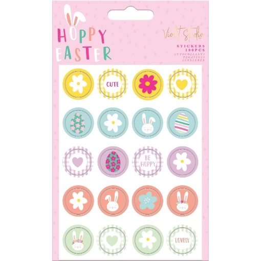 Picture of Violet Studio Mini Αυτοκόλλητα - Hoppy Easter, 100τεμ.