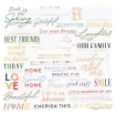 Picture of Pinkfresh Studio Διακοσμητικά Title Cardstock Εφέμερα - Spring Vibes, 35τεμ.
