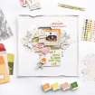 Picture of PinkFresh Studio Chipboard Flair Αυτοκόλλητα - Chrysanthemum, 25τεμ.