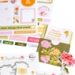 Picture of PinkFresh Studio Journaling Bits Διακοσμητικά Εφέμερα - Chrysanthemum, 14τεμ.