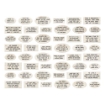 Picture of Tim Holtz Idea-Ology Chipboard Quote Chips Διακοσμητικά - Labels, 48τεμ.