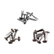 Picture of Tim Holtz Idea-Ology Metal Large Fasteners - Μεγάλα Μεταλλικά Διακοσμητικά Διπλόκαρφα - Antique Silver, Copper & Brass, 90τεμ.