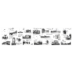 Picture of Tim Holtz Idea-Ology Collage Paper Χαρτί Κολάζ - Photographic, 5.5m