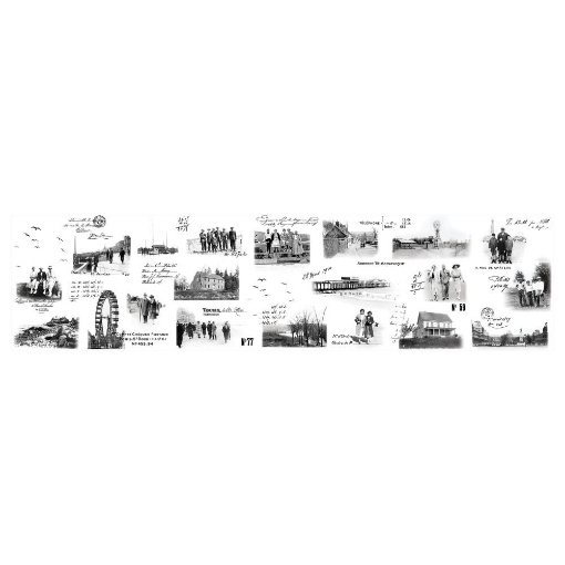 Picture of Tim Holtz Idea-Ology Collage Paper Χαρτί Κολάζ - Photographic, 5.5m