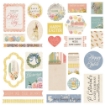 Picture of PhotoPlay Cardstock Εφέμερα - Bunnies & Blooms, 30τεμ.