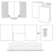 Picture of 49 And Market Foundations Pages B - Βάση / Ένθετα για  Άλμπουμ, Λευκό 9τεμ.