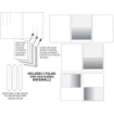 Picture of 49 And Market Foundations Pages C - Βάση / Ένθετα Για Άλμπουμ, Λευκό 18τεμ.