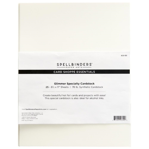 Picture of Spellbinders Glimmer Specialty Cardstock - Ειδικό Χαρτί για Foiling - 8.5"X11", 25τεμ.