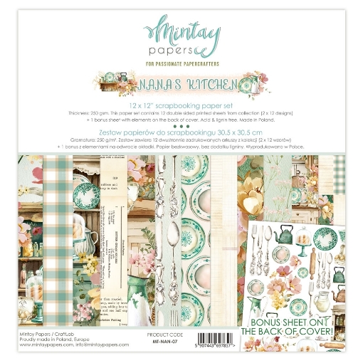 Picture of Mintay Papers Συλλογή Scrapbooking 12" x 12" - Nana’s Kitchen